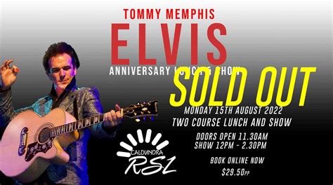 Upcoming Entertainment at Caloundra RSL Club.